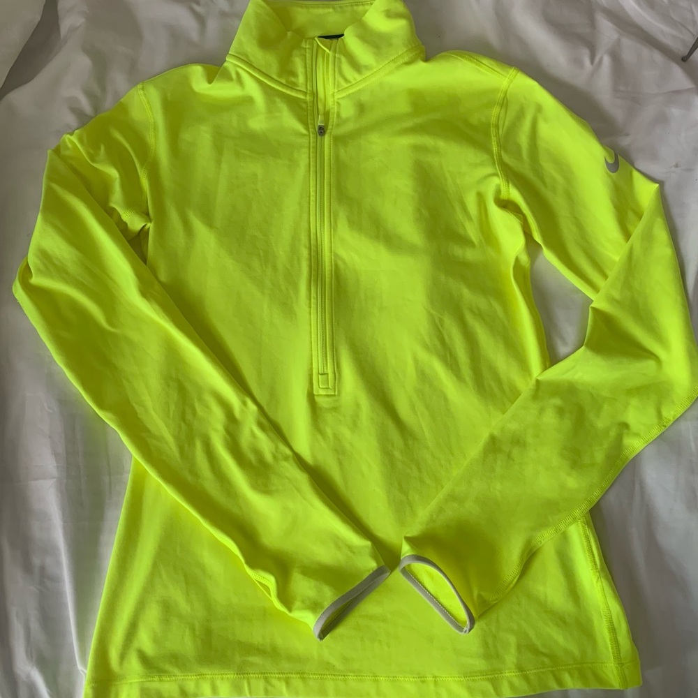 Nike Pro Neon dri fit pullover